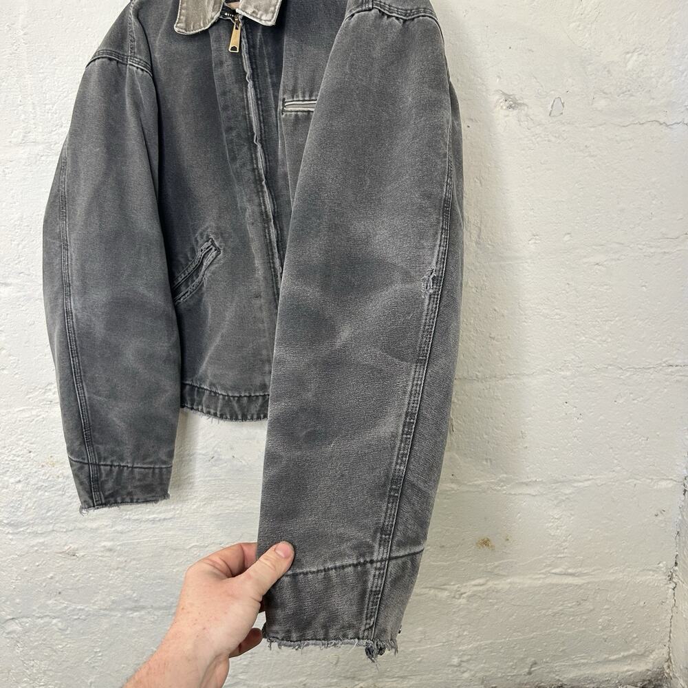 Vintage Carhartt Blanket-Lined Detroit Jacket “Petrol” J97 - Picture 11 of 16